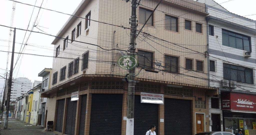 Prédio, 480 m² - venda por R$ 2.700.000,00 ou aluguel por R$ 14.506,00/mês - Vila Matias - Santos/SP
