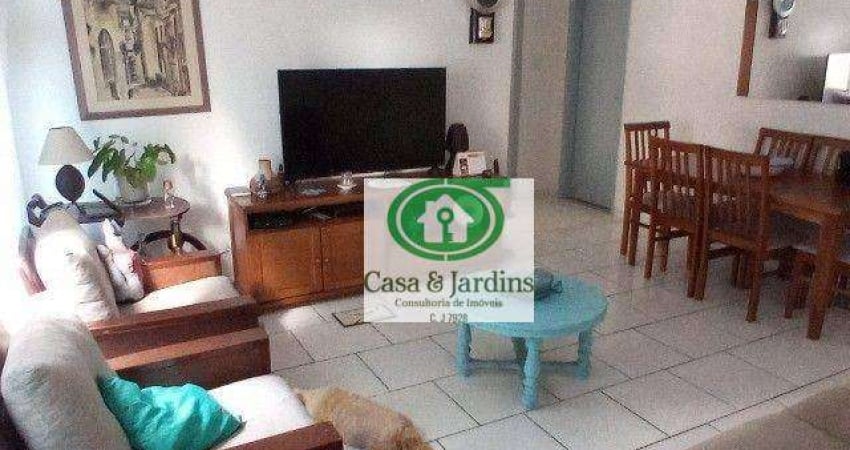 Apartamento com 2 dormitórios à venda, 95 m² - Centro - São Vicente/SP