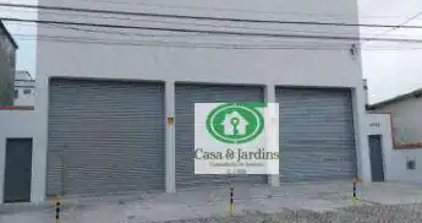 Galpão para alugar, 745 m² por R$ 29.000,00/mês - Parque São Vicente - São Vicente/SP