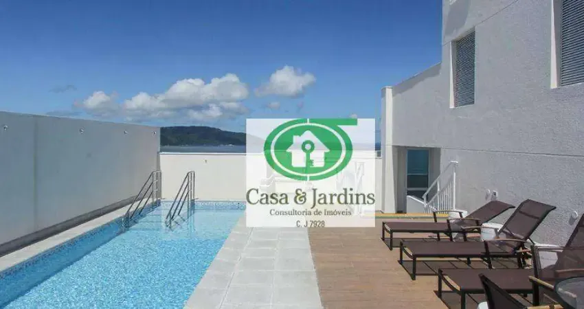 Apartamento Duplex 2 dormitórios à venda, 87 m² por R$ 681.400 - José Menino - Santos/SP