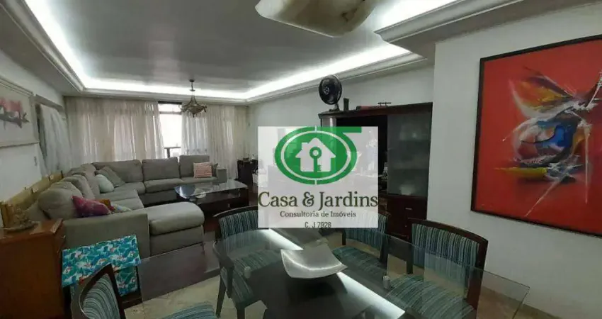 MaAlto Padrão -Apartamento  3 dormitorios – 187m²– 3 suítes – 1ª Quadra da Praia – São Vicente SP