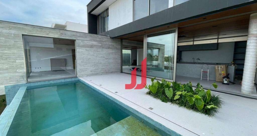 Casa com 4 suítes e elevador à venda, 380 m² por R$ 4.195.000 - Alphaville Nova Esplanada II - Votorantim/SP