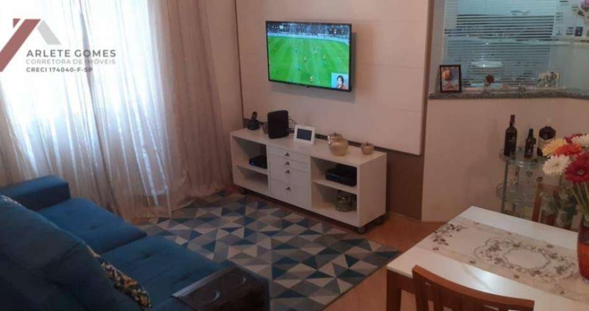 Apartamento com 3 dormitórios à venda, 80 m² por R$ 468.000,00 - Vila Valparaíso - Santo André/SP