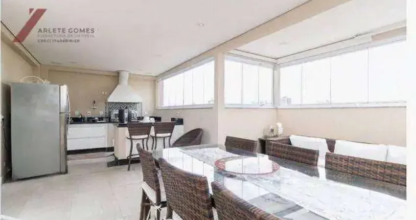 Cobertura com 2 dormitórios à venda, 146 m² por R$ 879.000,00 - Vila Guiomar - Santo André/SP