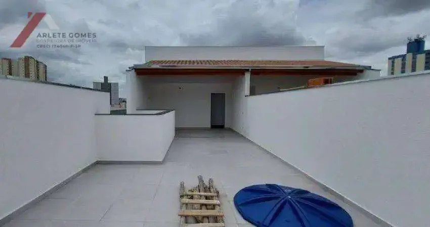 Cobertura com 2 dormitórios à venda, 120 m² por R$ 590.000,00 - Casa Branca - Santo André/SP