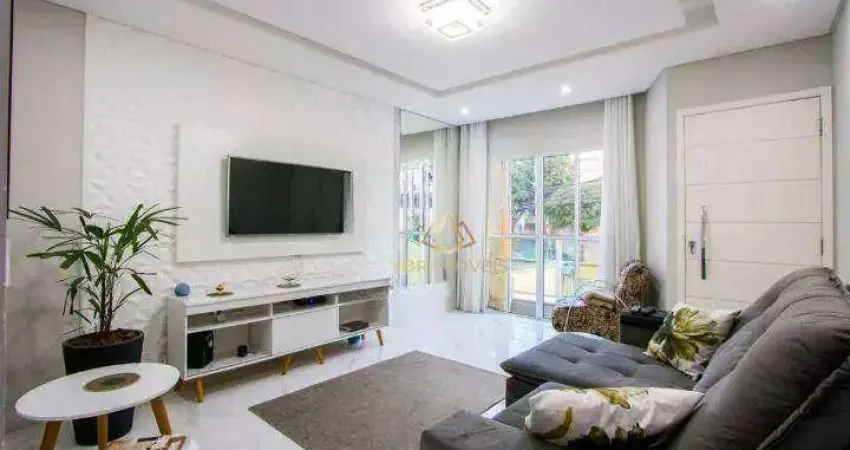 Sobrado com 3 dormitórios à venda, 176 m² por R$ 859.000,00 - Vila Pires - Santo André/SP