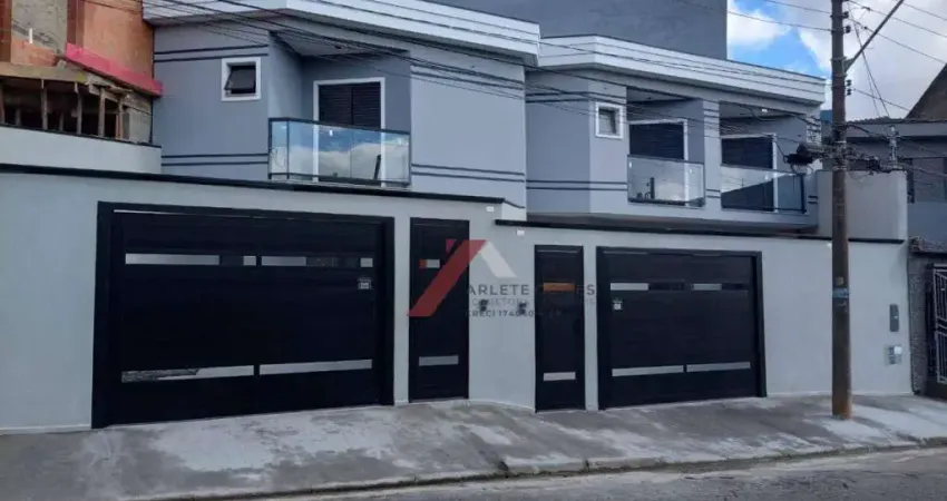 Sobrado com 3 dormitórios à venda, 126 m² por R$ 798.000,00 - Vila Curuçá - Santo André/SP