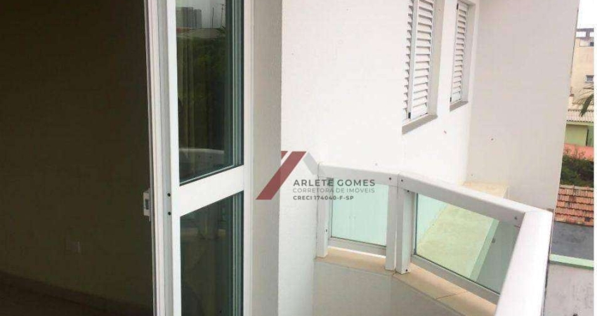 Apartamento com 3 dormitórios à venda, 112 m² por R$ 510.000,00 - Vila Pires - Santo André/SP
