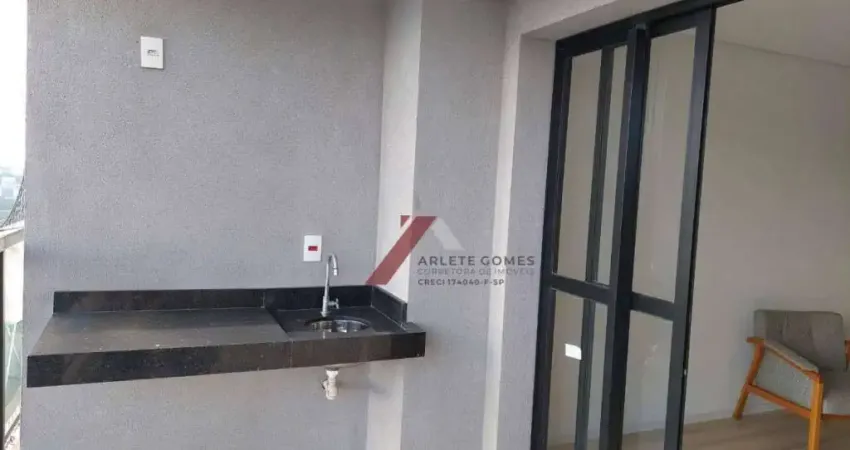 Apartamento com 3 dormitórios à venda, 90 m² por R$ 830.000,00 - Vila Assunção - Santo André/SP