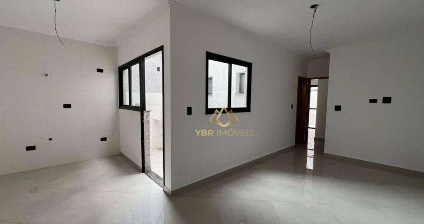 Apartamento com 2 dormitórios à venda, 83 m² por R$ 344.000,00 - Vila Guaraciaba - Santo André/SP