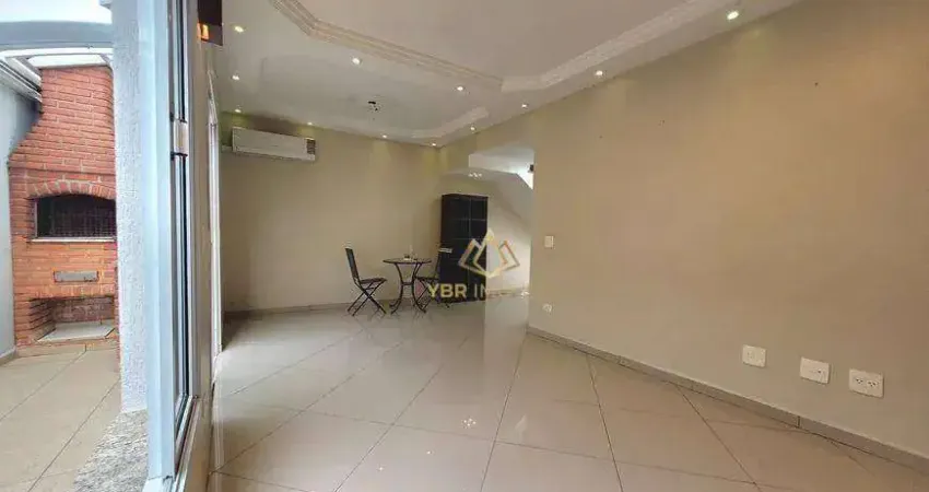 Sobrado com 3 dormitórios à venda, 130 m² por R$ 640.000,00 - Vila Valparaíso - Santo André/SP