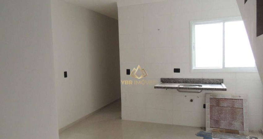 Cobertura com 2 dormitórios à venda, 80 m² por R$ 418.000,00 - Parque das Nações - Santo André/SP
