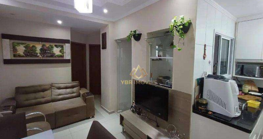 Apartamento com 2 dormitórios à venda, 46 m² por R$ 275.000,00 - Jardim Alvorada - Santo André/SP