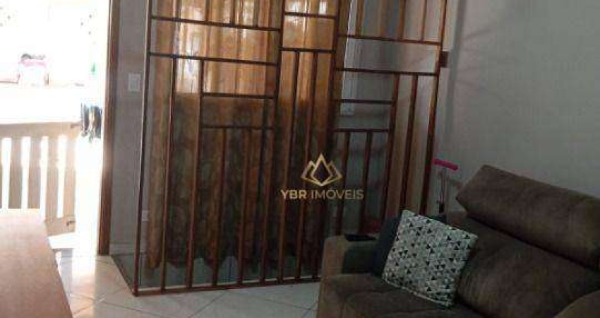Sobrado com 3 dormitórios à venda, 107 m² por R$ 480.000,00 - Vila Príncipe de Gales - Santo André/SP