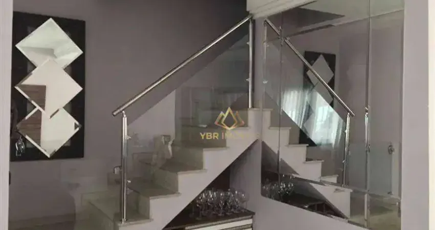 Sobrado com 3 dormitórios à venda, 136 m² por R$ 700.000 - Vila Homero Thon - Santo André/SP