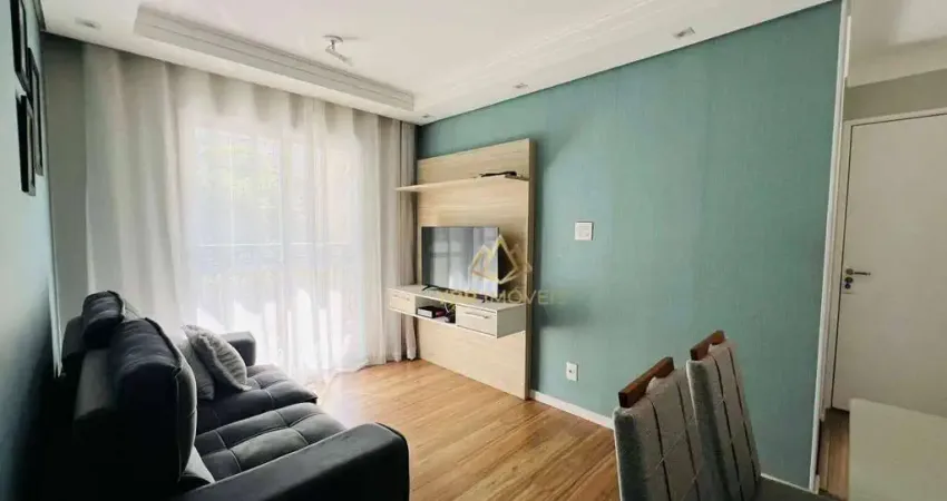 Apartamento com 3 dormitórios à venda, 60 m² por R$ 470.000,00 - Campestre - Santo André/SP