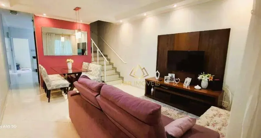 Sobrado com 3 dormitórios à venda, 97 m² por R$ 540.000,00 - Vila Humaitá - Santo André/SP