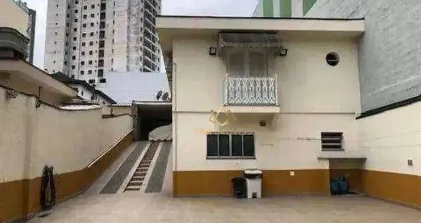 Sobrado com 4 dormitórios para alugar, 420 m² por R$ 10.442,00/mês - Campestre - Santo André/SP
