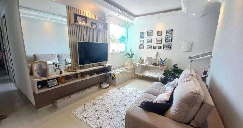 Cobertura com 2 dormitórios à venda, 140 m² por R$ 595.000,00 - Vila Bastos - Santo André/SP
