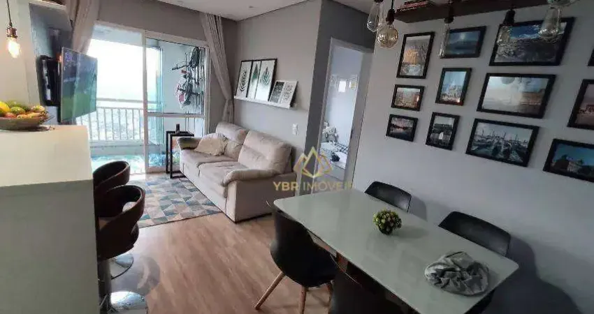 Apartamento com 2 dormitórios à venda, 58 m² por R$ 570.000,00 - Vila Homero Thon - Santo André/SP