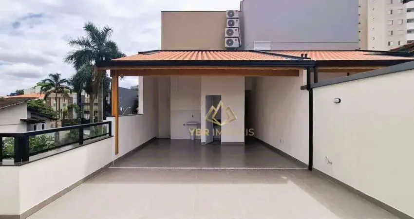 Cobertura com 2 dormitórios à venda, 116 m² por R$ 640.000,00 - Vila Guiomar - Santo André/SP