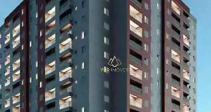 Apartamento com 2 dormitórios à venda, 46 m² por R$ 296.800 - Vila Humaitá - Santo André/SP