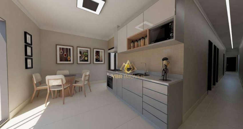 Casa com 3 dormitórios à venda por R$ 985.800 - Vila Camilópolis - Santo André/SP