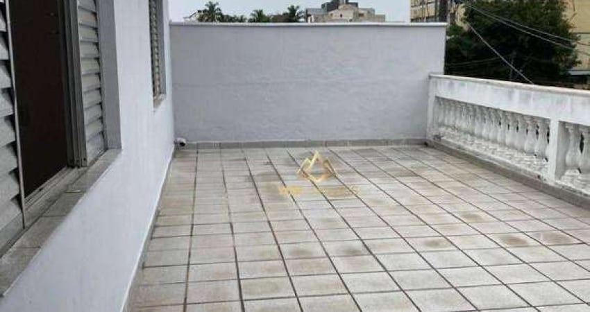 Casa com 3 dormitórios para alugar, 112 m² por R$ 2.898,00/mês - Parque das Nações - Santo André/SP