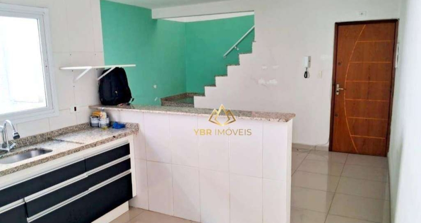 Cobertura com 2 dormitórios à venda, 62 m² por R$ 499.000,00 - Vila Humaitá - Santo André/SP