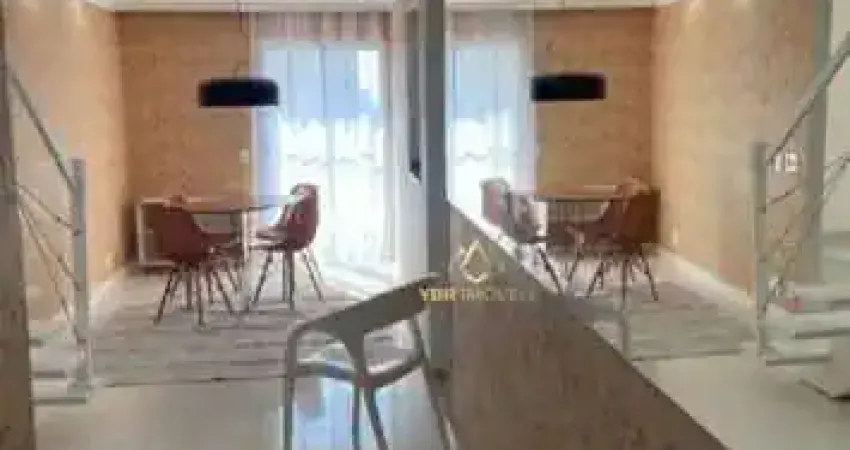 Cobertura com 3 dormitórios para alugar, 118 m² por R$ 4.900,00/mês - Casa Branca - Santo André/SP