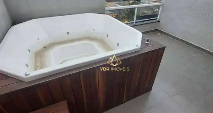 Cobertura com 3 dormitórios à venda, 110 m² por R$ 795.000,00 - Vila Scarpelli - Santo André/SP