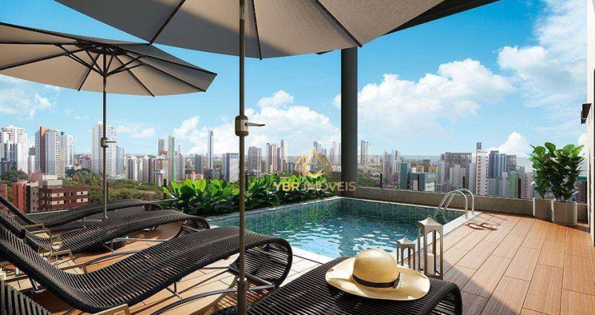 Apartamento com 1 dormitório à venda, 30 m² por R$ 439.900 - Jardim - Santo André/SP