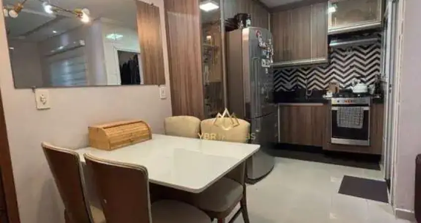Apartamento com 2 dormitórios à venda, 52 m² por R$ 371.000 - Parque Capuava - Santo André/SP