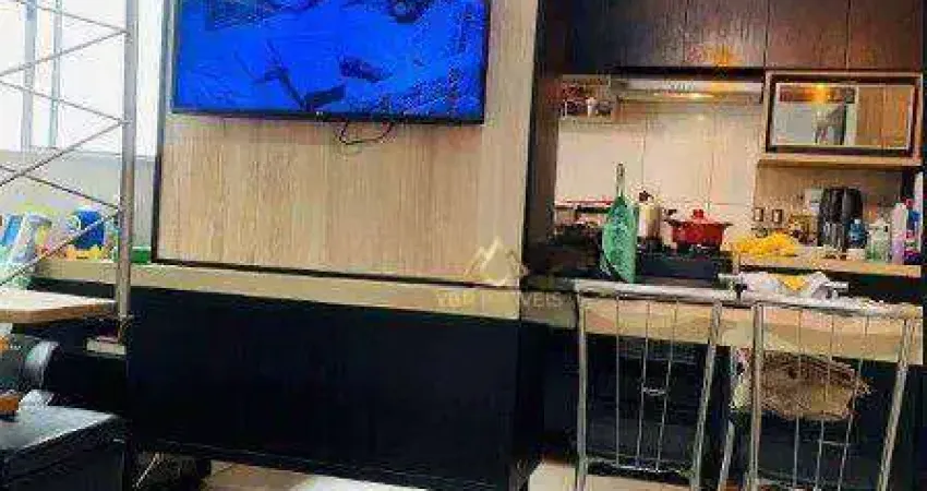 Apartamento Cobertura com 2 dormitórios à venda por R$ 380.000 - Vila Palmares - Santo André/SP