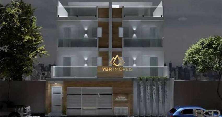 Apartamento com 3 dormitórios à venda, 67 m² por R$ 371.000 - Santa Maria - Santo André/SP