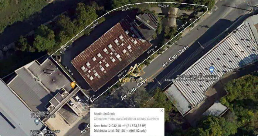 Terreno à venda, 2031 m² por R$ 7.420.000 - Demarchi - São Bernardo do Campo/SP