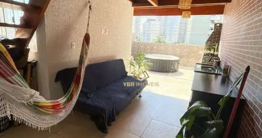 Apartamento Duplex com 3 dormitórios para alugar, 100 m² por R$ 3.476/mês - Vila Floresta - Santo André/SP