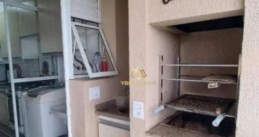 Apartamento com varanda gourmet no bairro campestre em santo andré