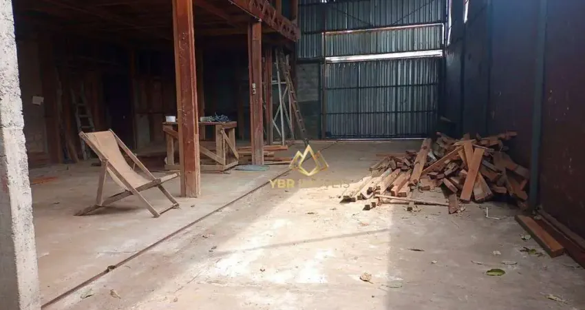 Galpão para alugar, 300 m² por r$ 5.000,00/mês - vila bela - são paulo/sp