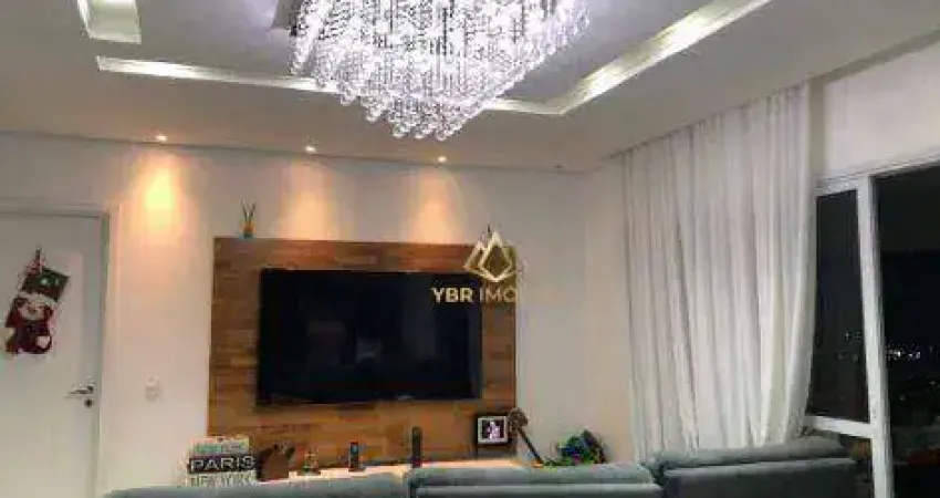 Apartamento com 3 dormitórios para alugar, 127 m² por r$ 7.529/mês - centro - são bernardo do campo/sp