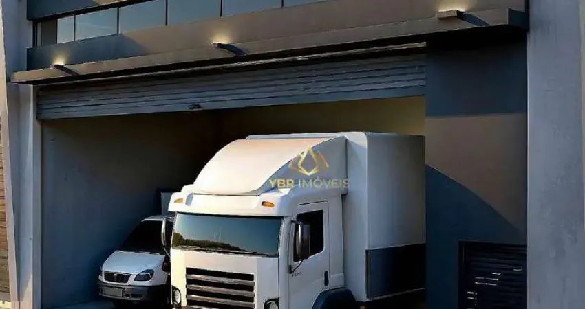 Galpão para alugar, 502 m² por r$ 25.792/mês - fundação - são caetano do sul/sp