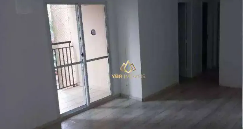 Apartamento com 3 dormitórios para alugar, 67 m² por r$ 3.495/mês - jardim recanto - diadema/sp