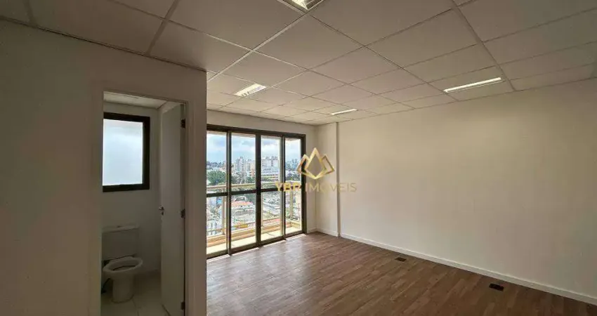 Sala para alugar, 32 m² por r$ 2.281/mês - rudge ramos - são bernardo do campo/sp