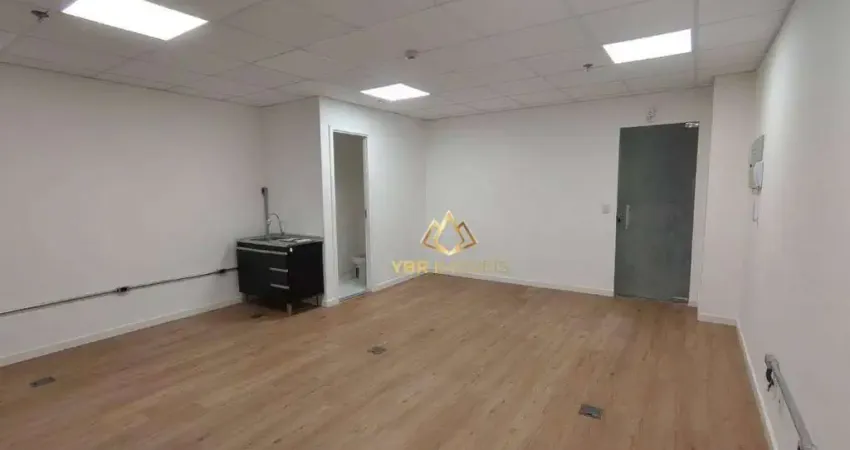 Sala para alugar, 40 m² por r$ 3.173/mês - rudge ramos - são bernardo do campo/sp