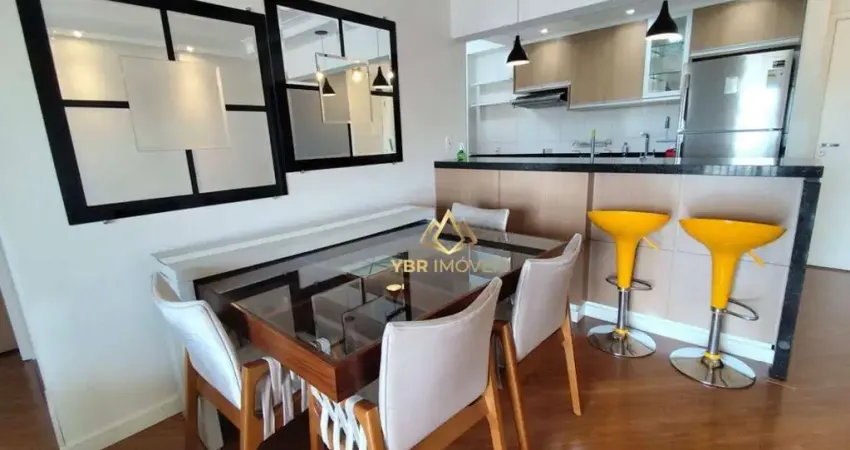 Apartamento com 2 dormitórios para alugar, 70 m² por r$ 3.593/mês - vila valparaíso - santo andré/sp