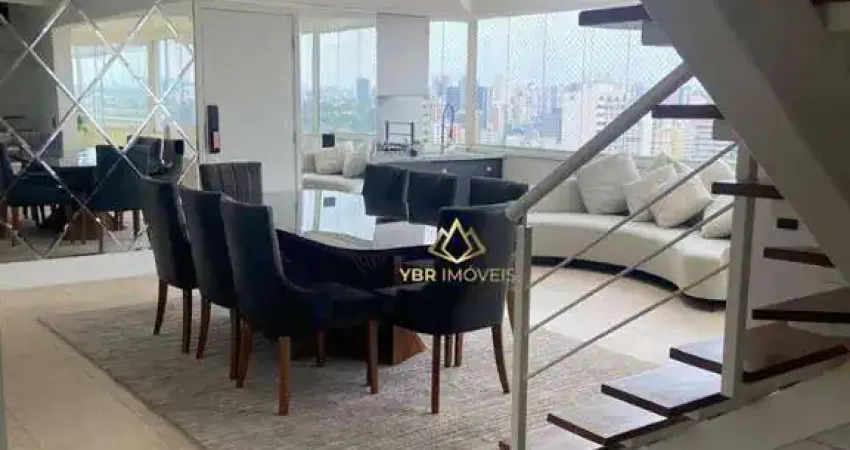 Cobertura com 3 dormitórios para alugar, 227 m² por r$ 12.775,00/mês - centro - santo andré/sp