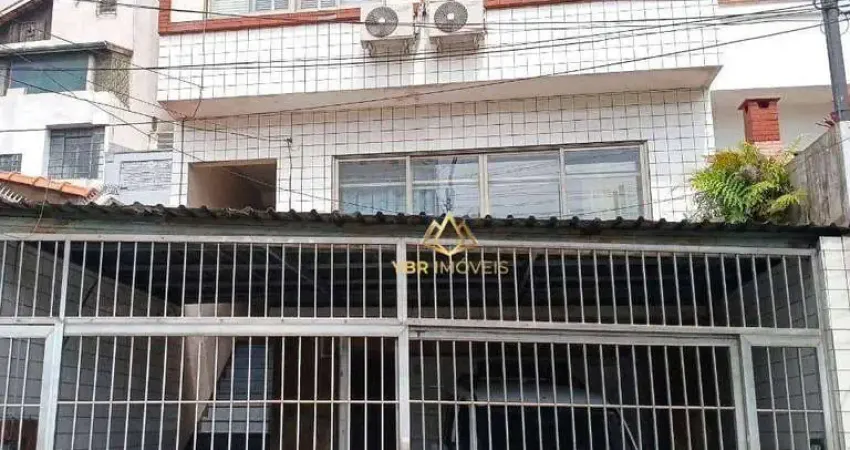 Sobrado com 3 dormitórios à venda, 214 m² por r$ 740.000 - centro - santo andré/sp