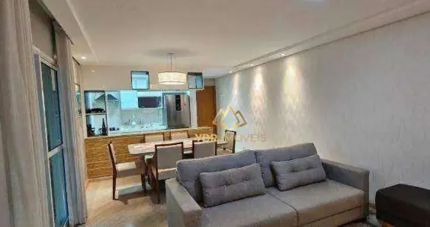 Apartamento com 3 dormitórios à venda, 82 m² por r$ 700.000 - jardim bela vista - santo andré/sp