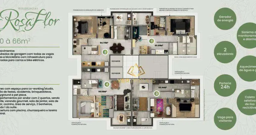 Apartamento com 2 dormitórios à venda, 66 m² por r$ 533.665,06 - nova petrópolis - são bernardo do campo/sp