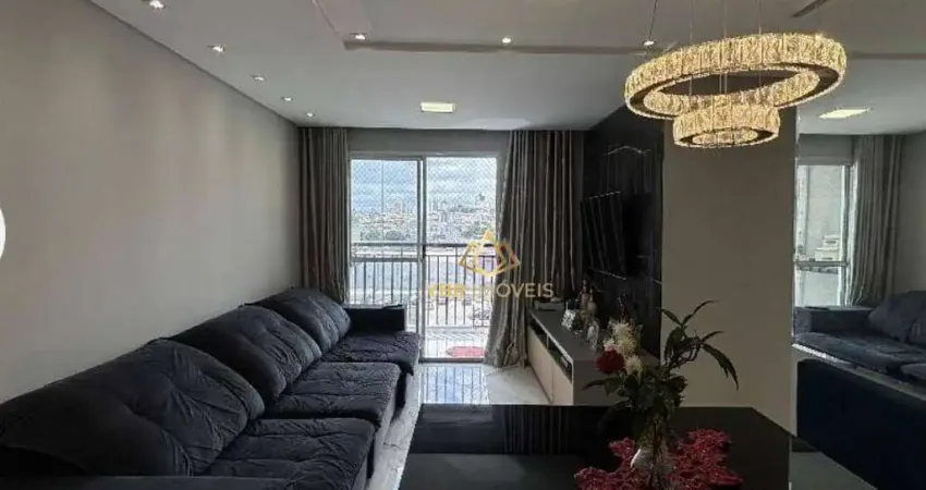 Apartamento com 3 dormitórios à venda, 66 m² por R$ 499.000,00 - Vila Metalúrgica - Santo André/SP